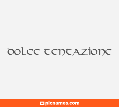 Dolce Tentazione